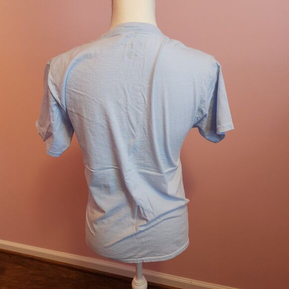 Champion Women’s Sports Culture Light Blue Short Sleeve Tshirt Size Small - Picture 4 of 7